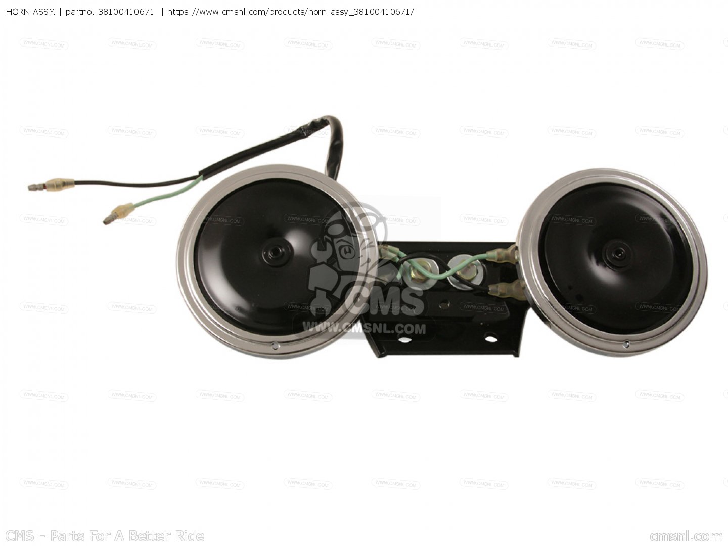 38100410671 Horn Assy. Honda buy the 38100410671 at CMSNL