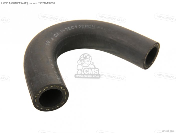 Honda HOSE A,OUTLET WAT 19521MM8000