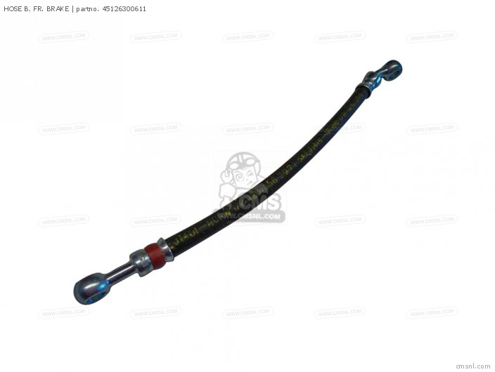 HOSE B, FR. BRAKE for CB750K1 FOUR NETHERLANDS order at CMSNL
