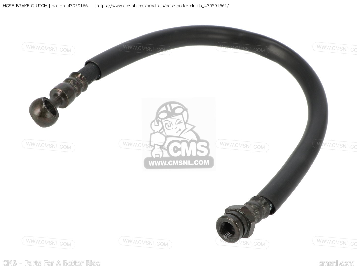 430591661 Hosebrake,clutch Kawasaki buy the 430591661 at CMSNL