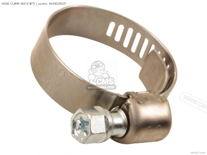 9045025037 Hose Clamp Assy(3et) Yamaha buy the 9045025037 at CMSNL