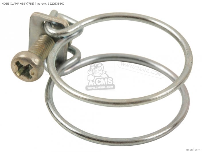 3222639300 Hose Clamp Assy(71e) Yamaha buy the 3222639300 at CMSNL