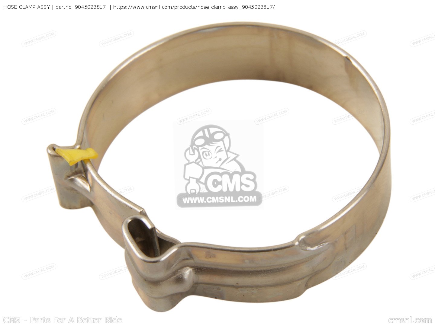 9045023817 Hose Clamp Assy Yamaha buy the 9045023817 at CMSNL
