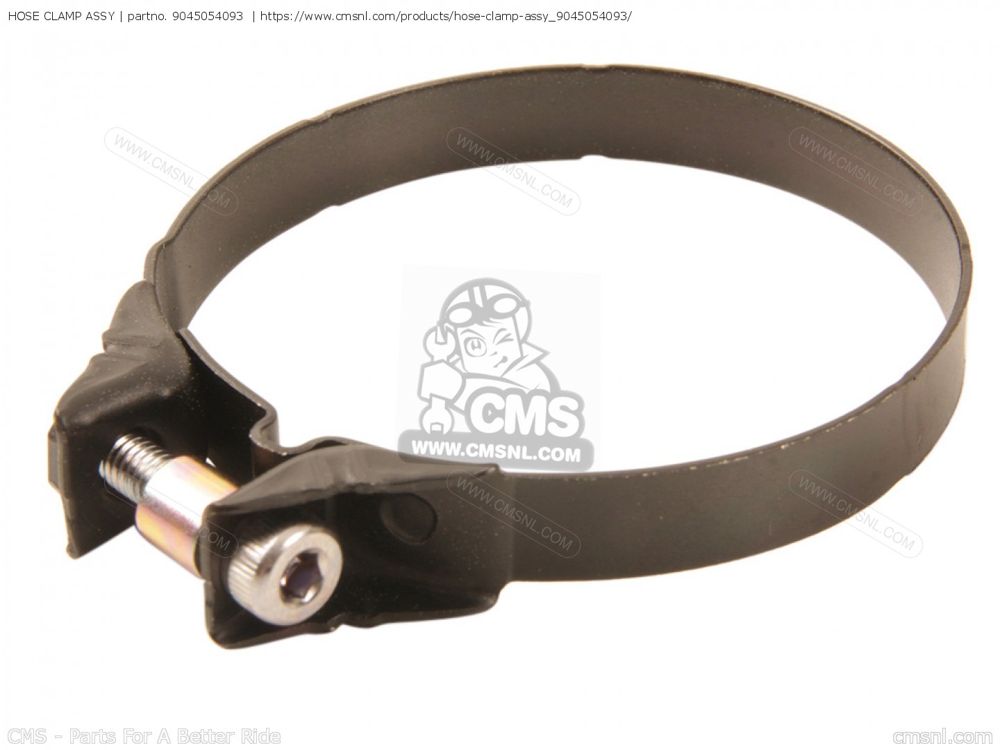 HOSE CLAMP ASSY for YZFR6 2000 5EB5 HOLLAND 105EB300E3 order at CMSNL