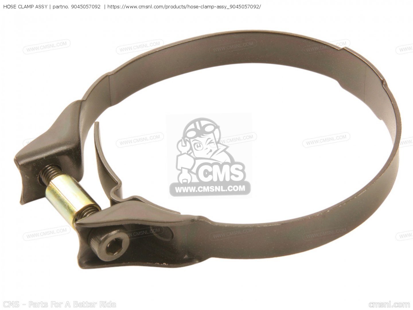 9045057092 Hose Clamp Assy Yamaha buy the 9045057092 at CMSNL