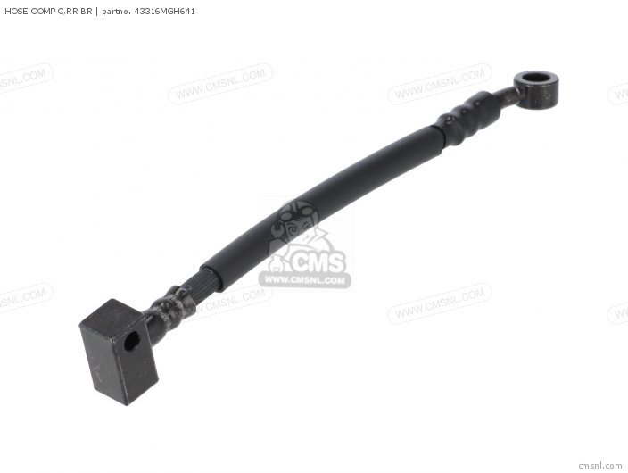 Honda HOSE COMP C,RR BR 43316MGH641 Honda HOSE COMP C,RR BR 43316MGH641