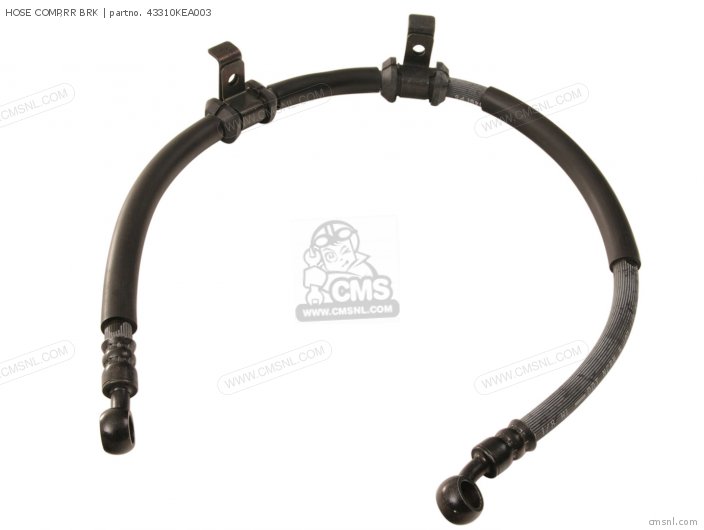 HOSE COMP,RR BRK for CB250F HORNET 1997 (V) JAPAN MC31-110 - order at CMSNL