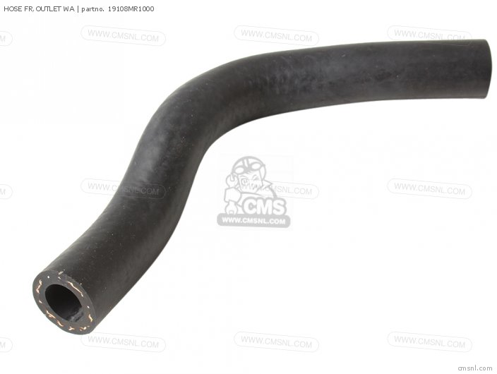 Honda HOSE FR,OUTLET WA 19108MR1000