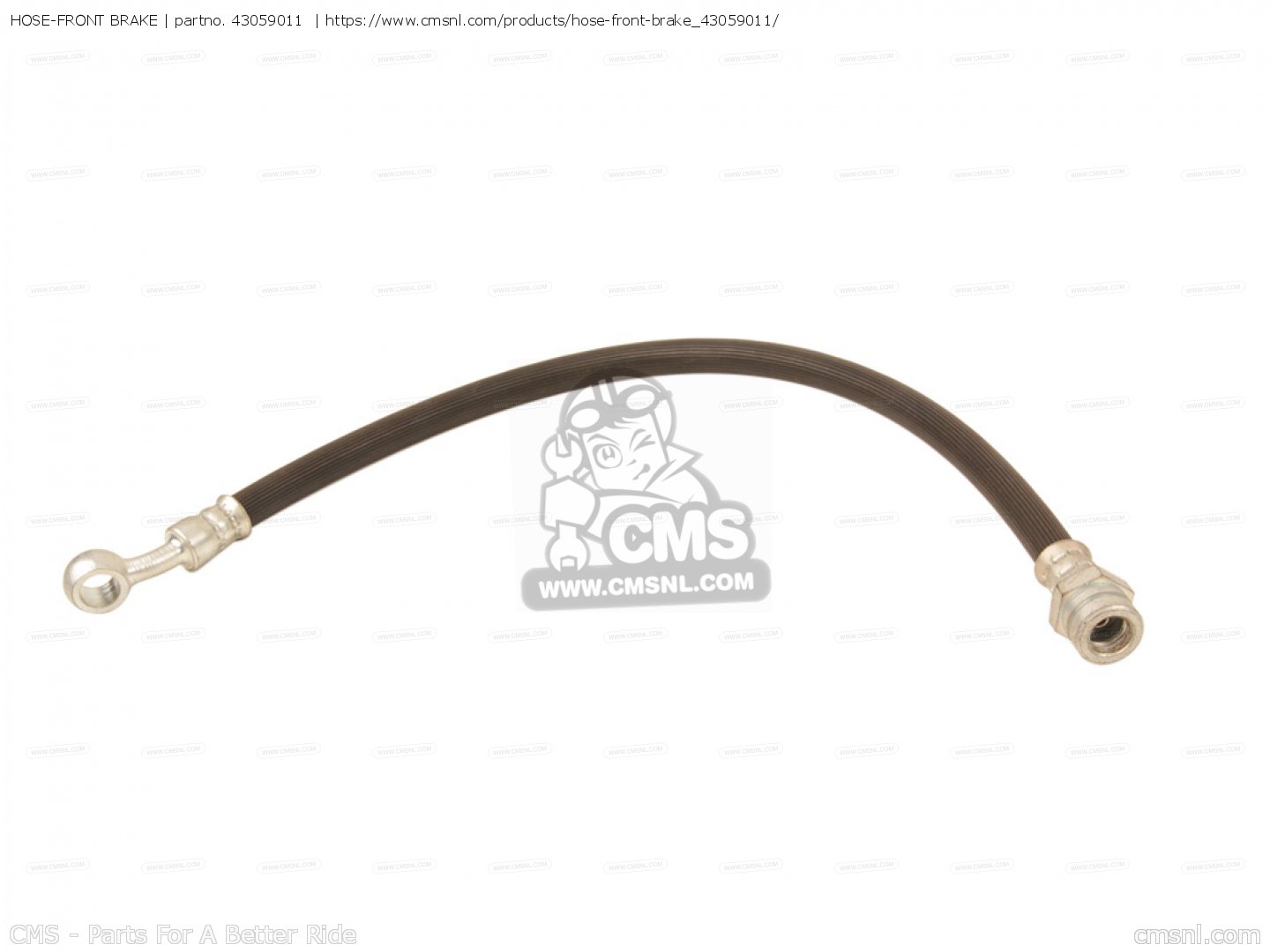 43059011 Hosefront Brake Kawasaki buy the 43059011 at CMSNL