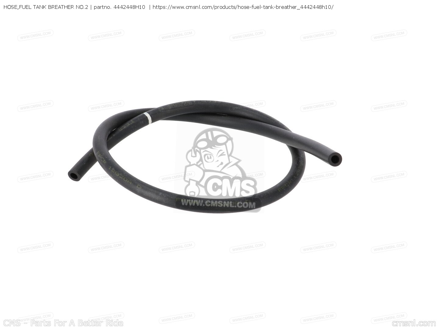 4442448H10 Hose,Fuel Tank Breather No.2, 4442448H10