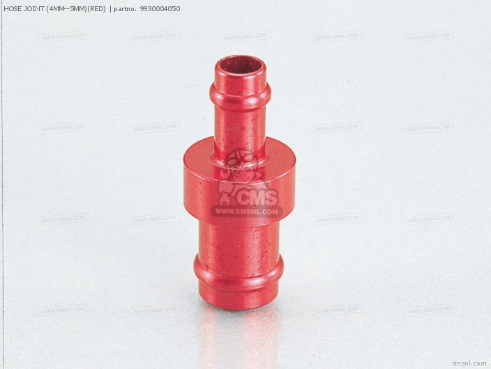 Hose Joint (4mm--5mm)(red) photo