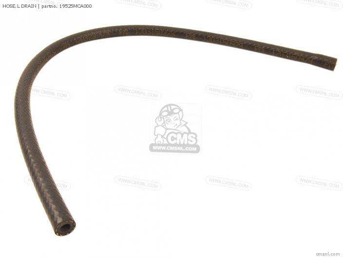 Honda HOSE,L DRAIN 19525MCA000