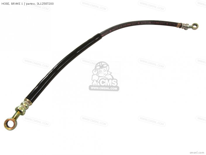 Yamaha HOSE, BRAKE 1 3L12587200 Yamaha HOSE, BRAKE 1 3L12587200
