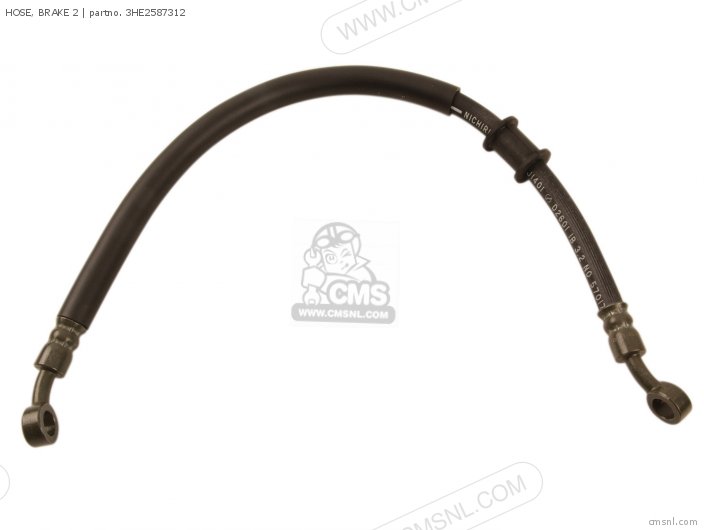 Yamaha HOSE, BRAKE 2 3HE2587312 Yamaha HOSE, BRAKE 2 3HE2587312