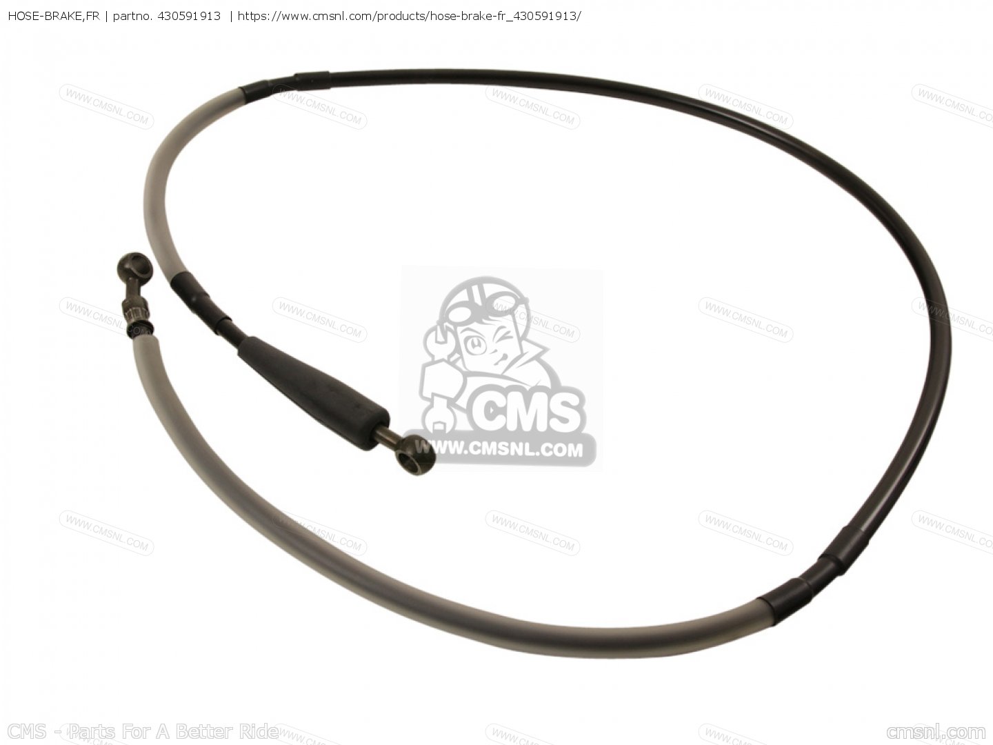 430591913: HOSE-BRAKE,FR Kawasaki - buy the 430591913 at CMSNL