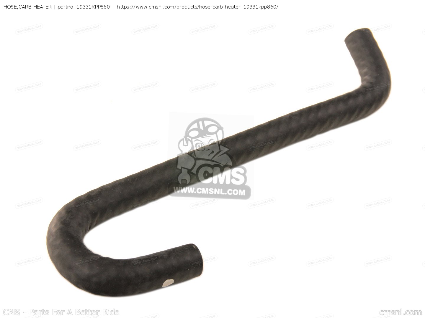 19331KPP860 Hose,carb Heater Honda buy the 19331KPP860 at CMSNL
