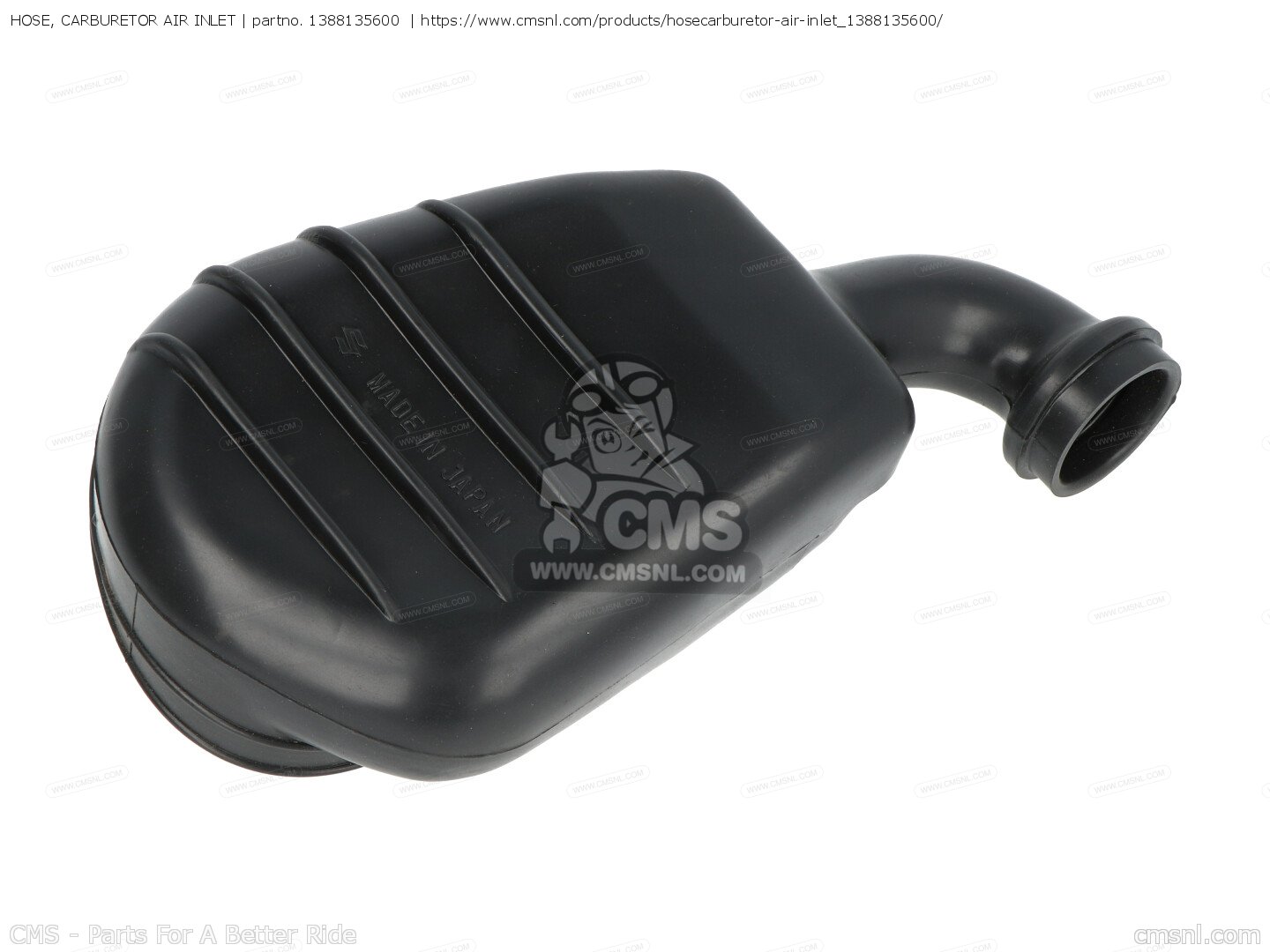 1388135600 Hose, Carburetor Air Inlet Suzuki buy the 1388135600 at