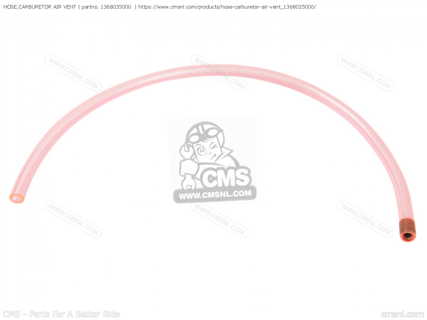 1368035000 Hose,carburetor Air Vent Suzuki buy the 1368035000 at CMSNL