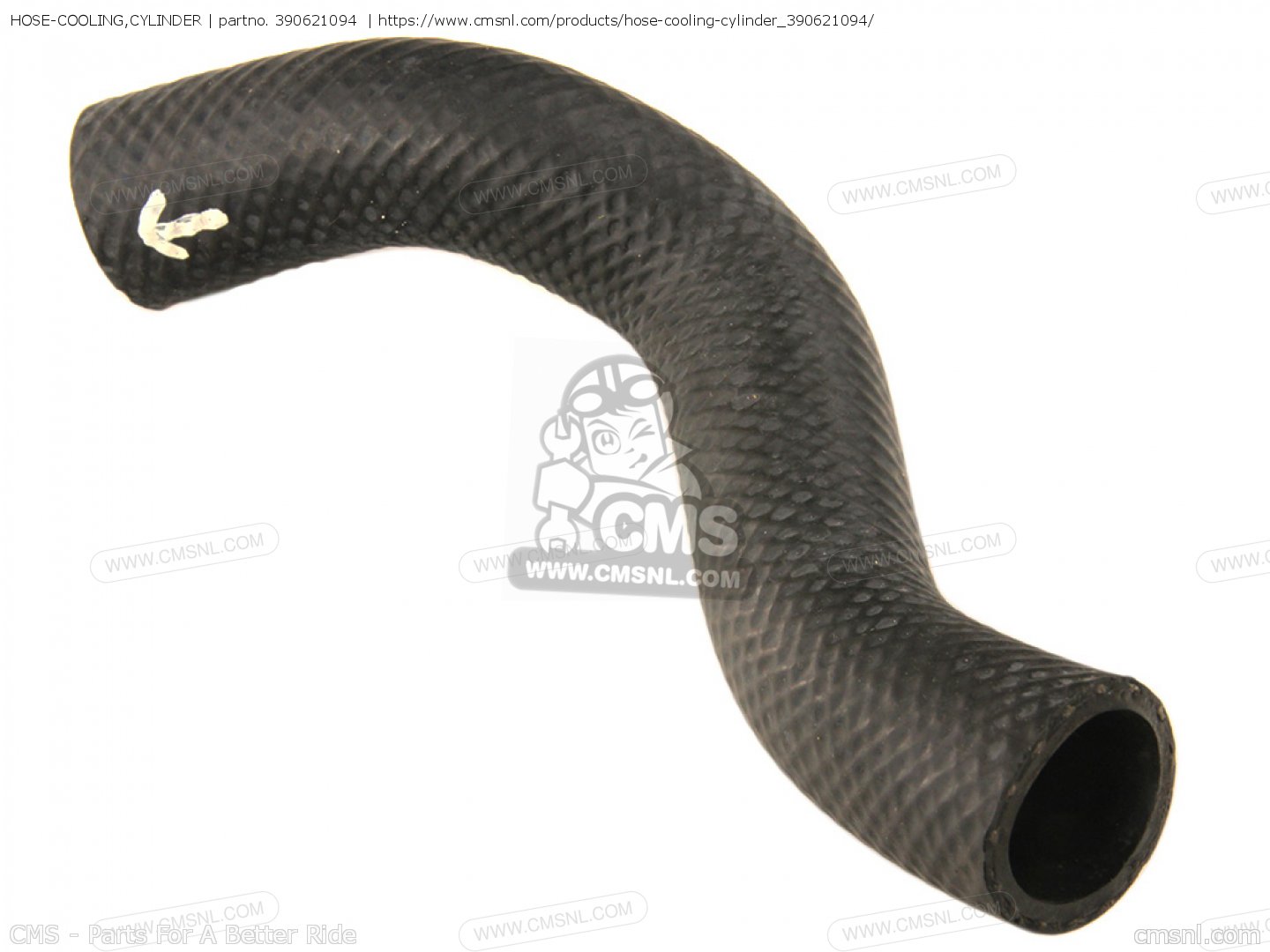 39000294 Radiator 390621094: HOSE-COOLING,CYLINDER Kawasaki - buy the 39062-1094 at CMSNL