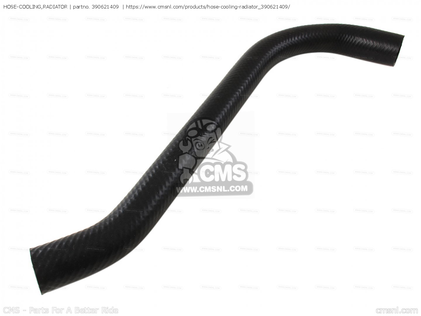 39000294 Radiator 390621409: HOSE-COOLING,RADIATOR Kawasaki - buy the 39062-1409 at CMSNL