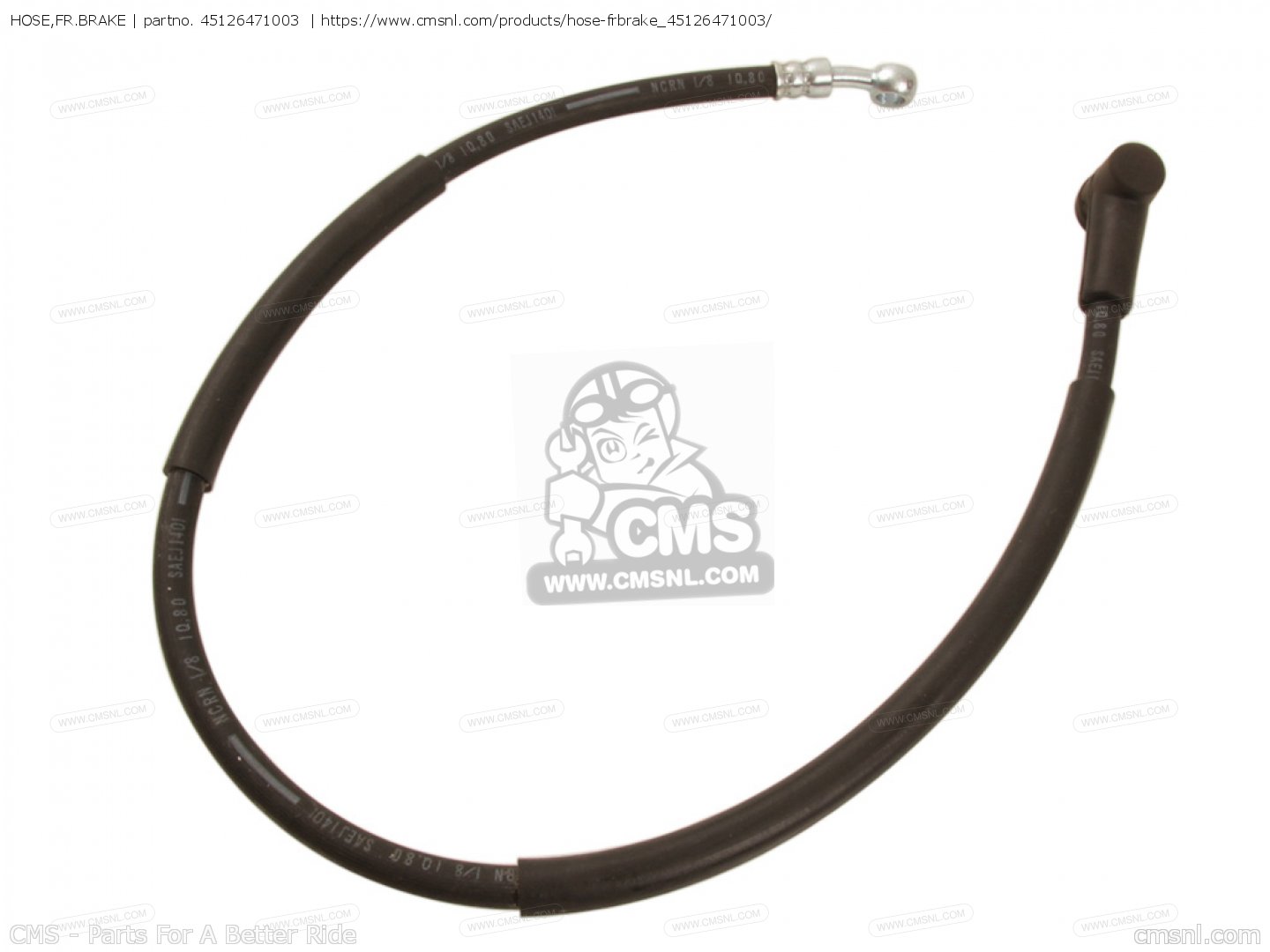 HOSE,FR.BRAKE for CB250RS 1980 (A) AUSTRALIA - order at CMSNL