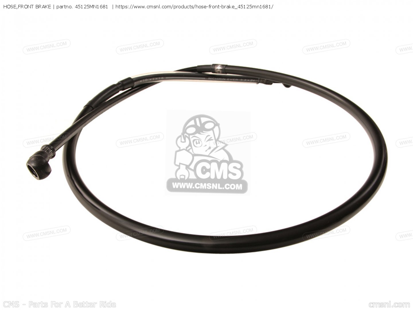 HOSE,FRONT BRAKE for XR600R 1992 (N) USA order at CMSNL