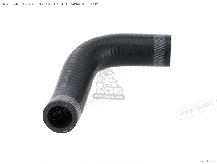 Ducati HOSE, HORIZONTAL CYLINDER WATER INLET 80011851A