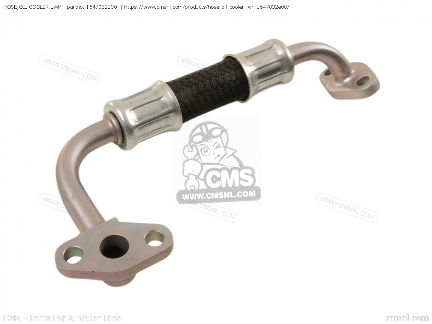 HOSE,OIL COOLER LWR for DR650SEU 1996 (T) GERMANY (E22) order at CMSNL