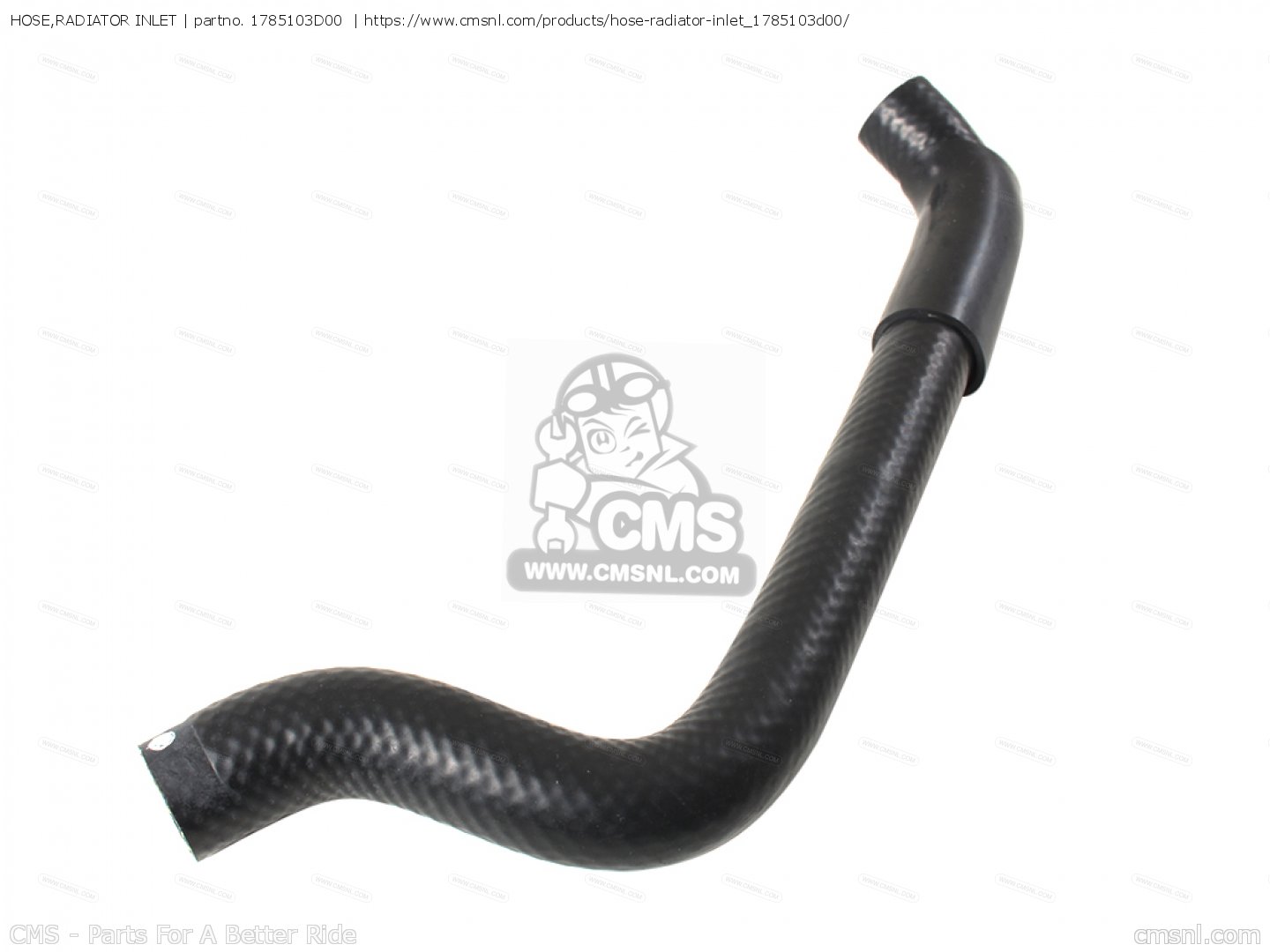 HOSE,RADIATOR INLET for TS125R 1994 (R) (E02 E04 E18 E21) order at CMSNL
