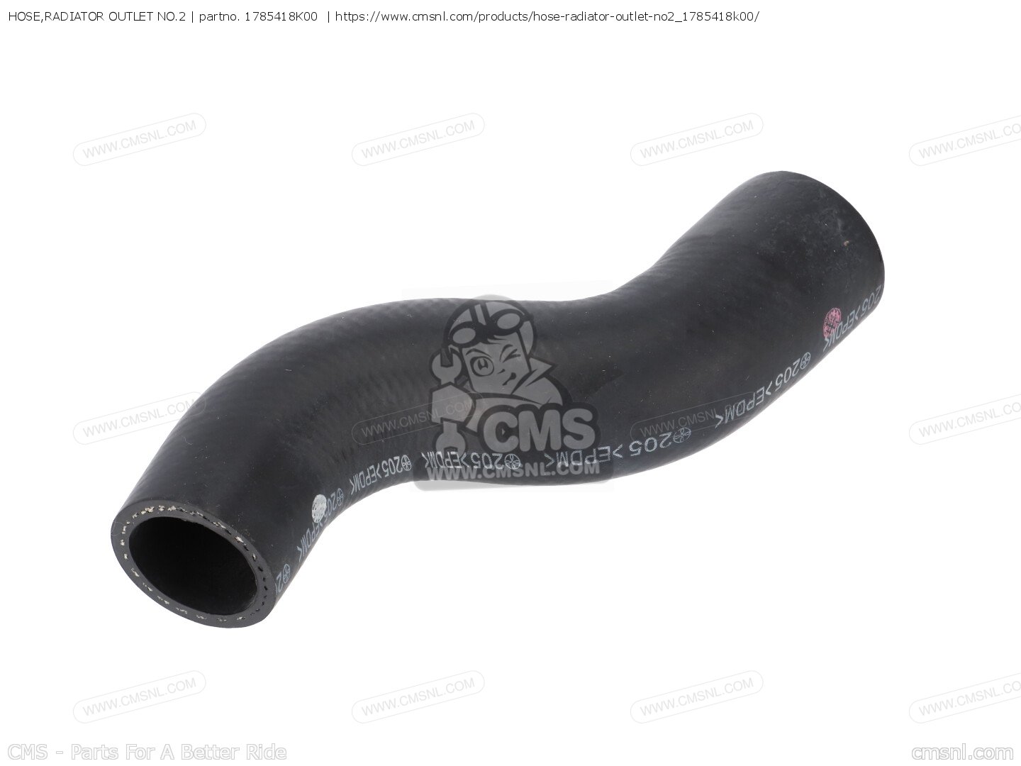 1785418K00 Hose,radiator Outlet No.2 Suzuki buy the 1785418K00 at CMSNL