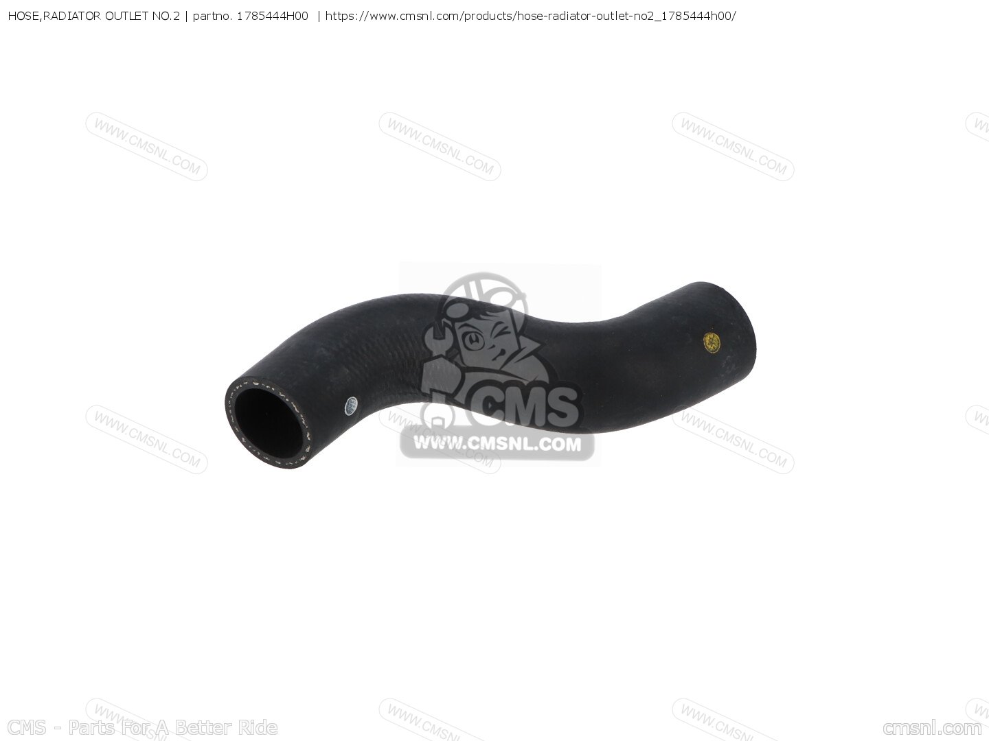 1785444H00 Hose,radiator Outlet No.2 Suzuki buy the 1785444H00 at CMSNL