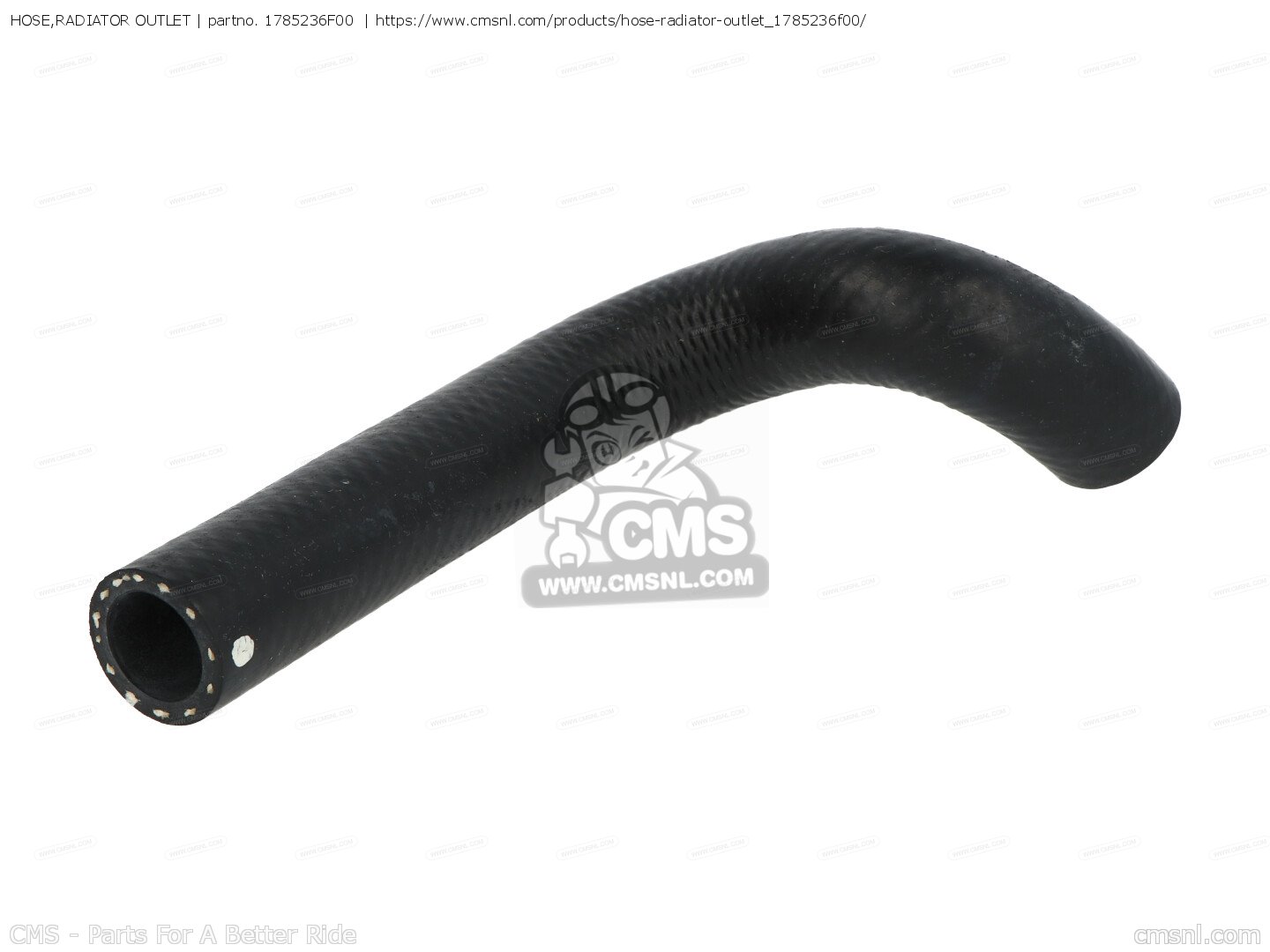 1785236F00: HOSE,RADIATOR OUTLET Suzuki - buy the 17852-36F00 at CMSNL