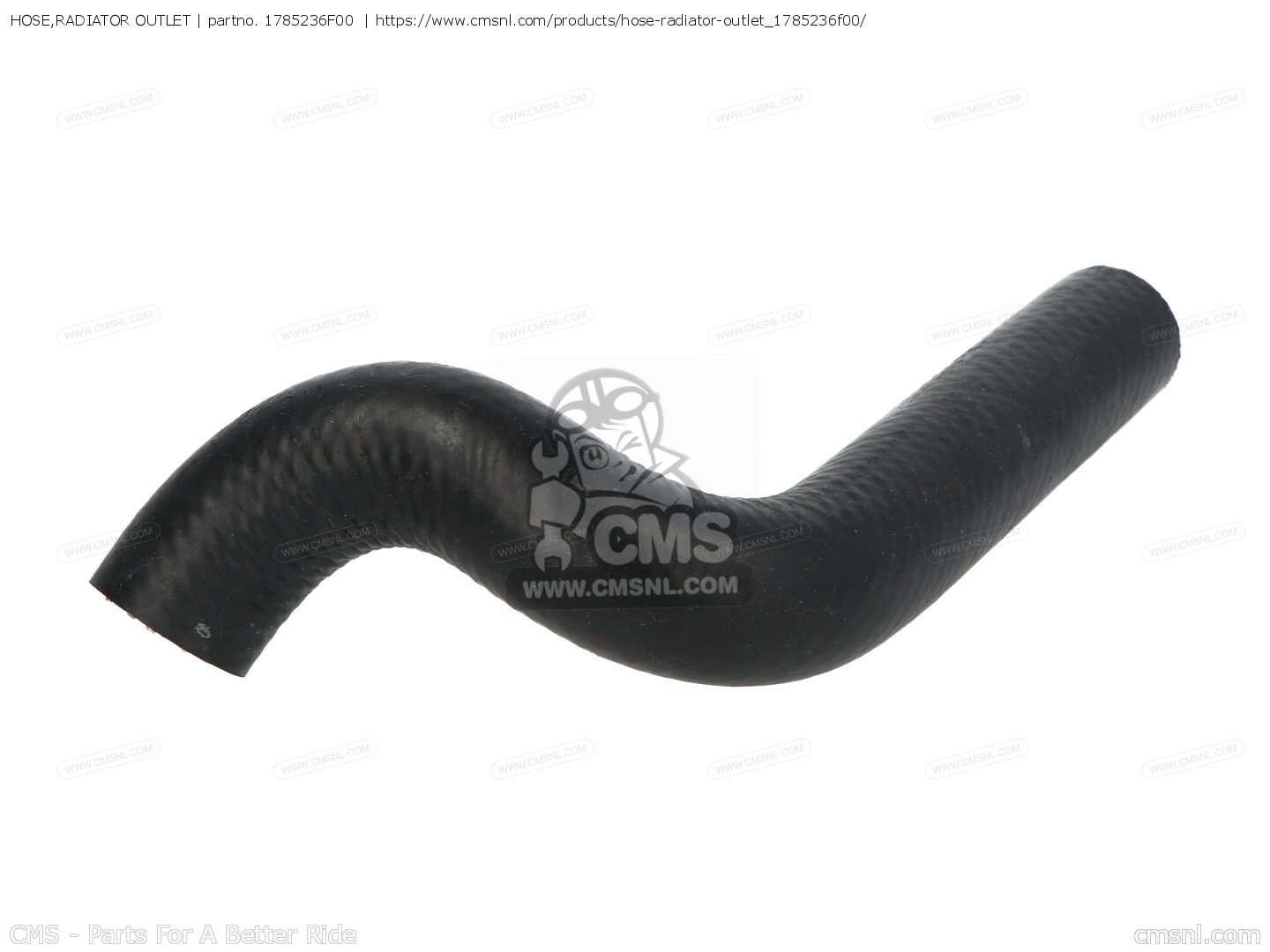 1785236F00: HOSE,RADIATOR OUTLET Suzuki - buy the 17852-36F00 at CMSNL