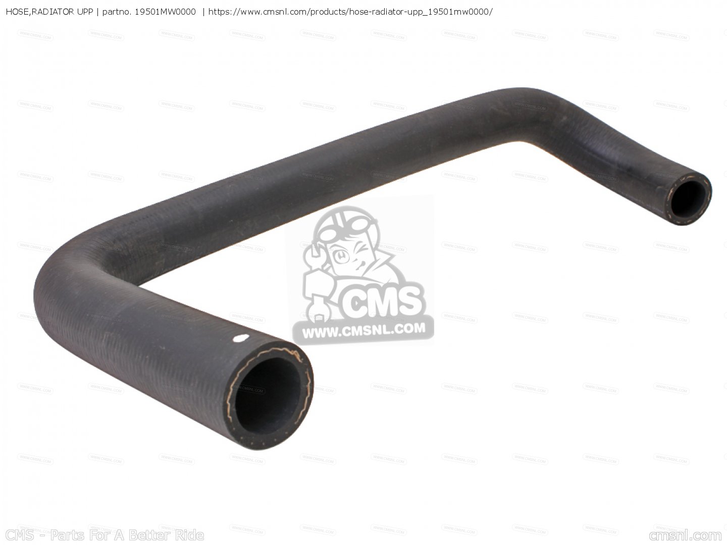 19501MW0000 Hose,radiator Upp Honda buy the 19501MW0000 at CMSNL