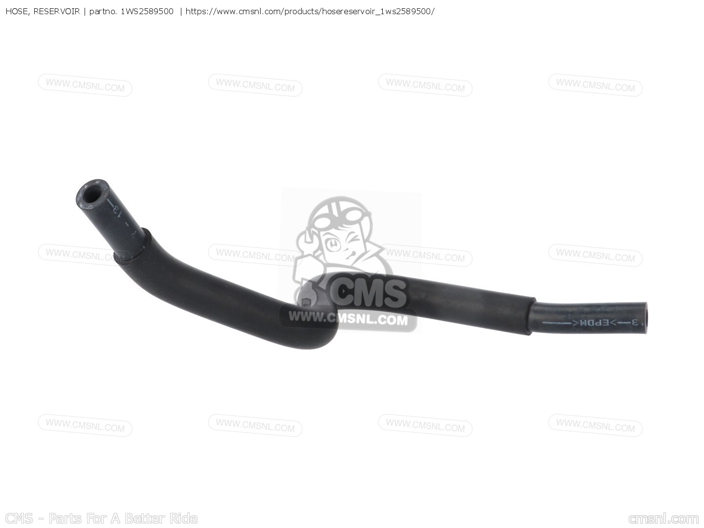 1WS2589500 Hose, Reservoir Yamaha buy the 1WS2589500 at CMSNL