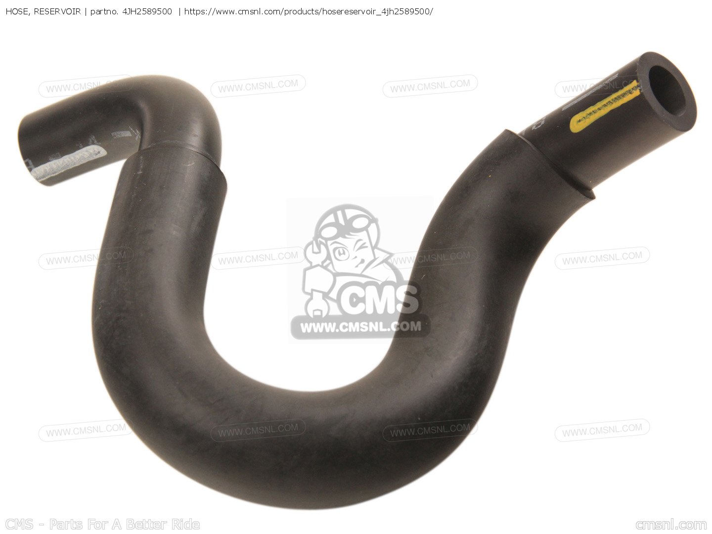 4JH2589500 Hose, Reservoir Yamaha buy the 4JH258950000 at CMSNL