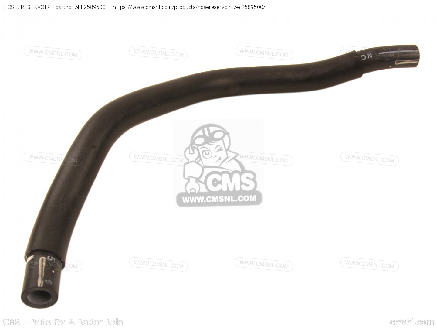 5EL2589500 Hose, Reservoir Yamaha buy the 5EL2589500 at CMSNL