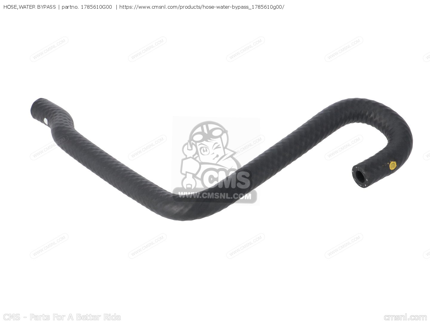 1785610G00 Hose,water Bypass Suzuki buy the 1785610G00 at CMSNL