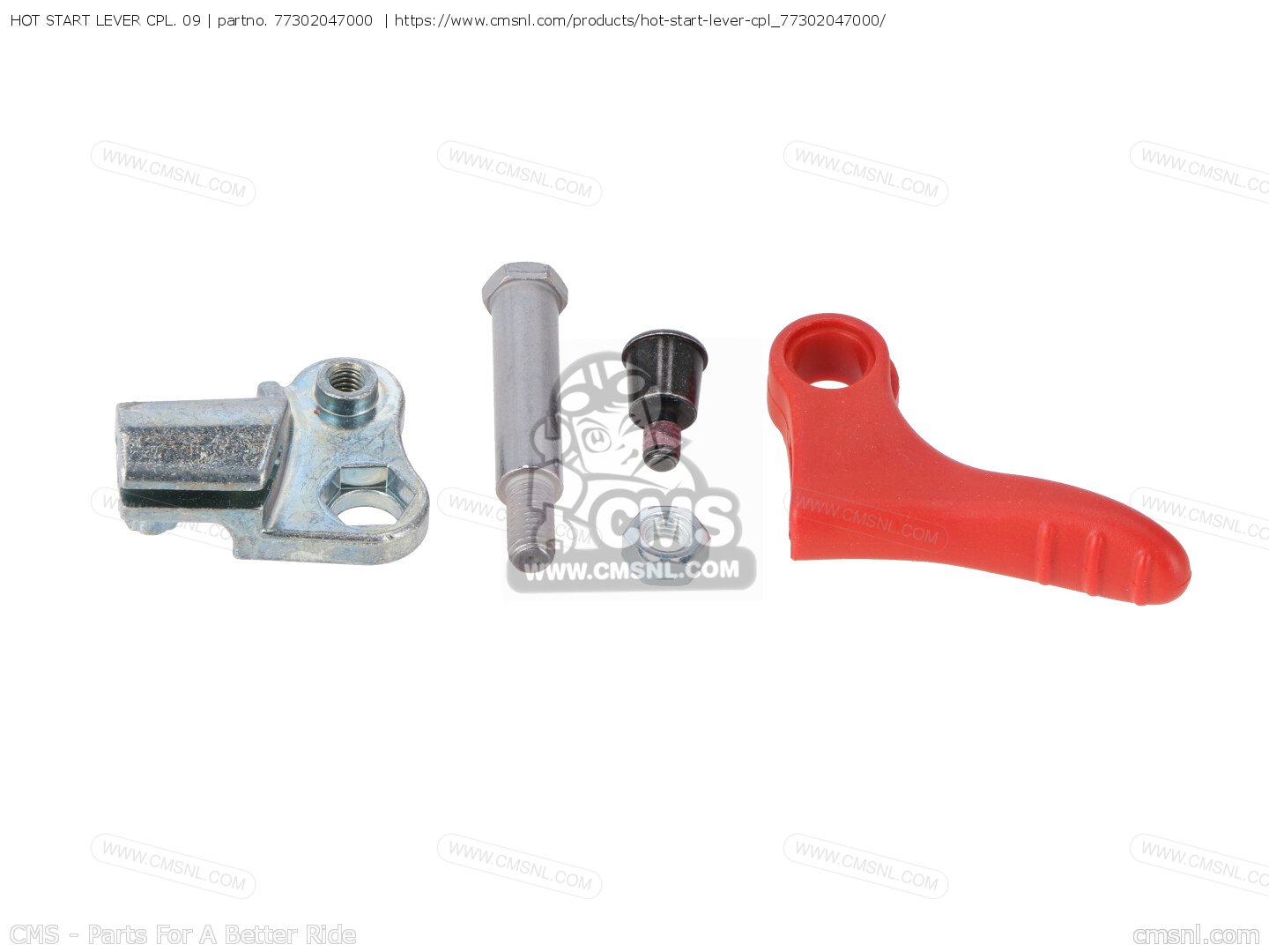77302047000: HOT START LEVER CPL. 09 KTM - buy the 77302047000 at