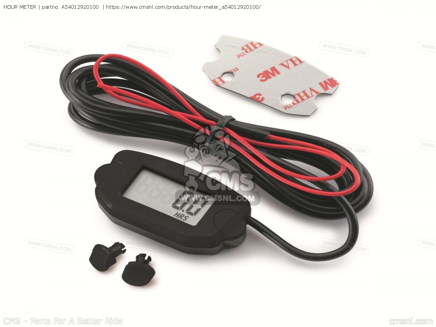 A54012920100 Hour Meter Ktm buy the A54012920100 at CMSNL