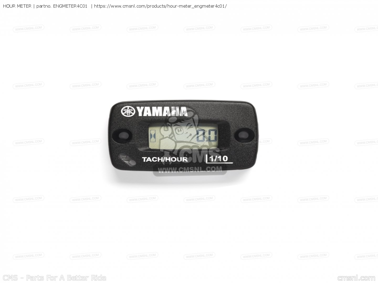 ENGMETER4C01 Hour Meter Yamaha buy the ENGMETER4C01 at CMSNL