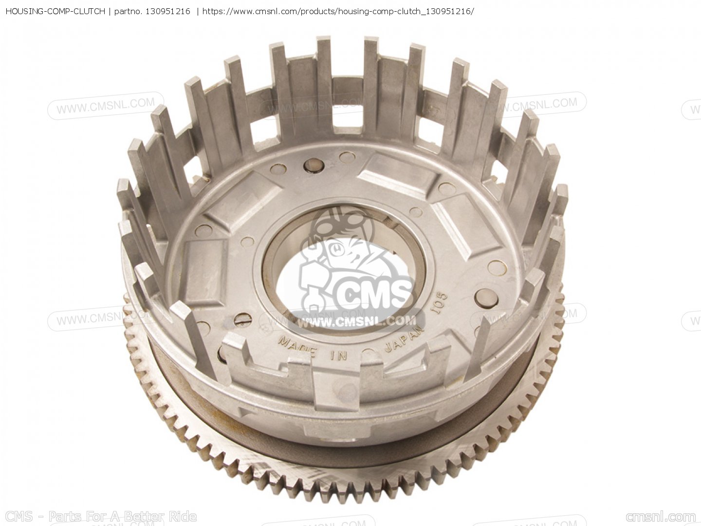 130951216: HOUSING-COMP-CLUTCH Kawasaki - buy the 13095-1216 at CMSNL