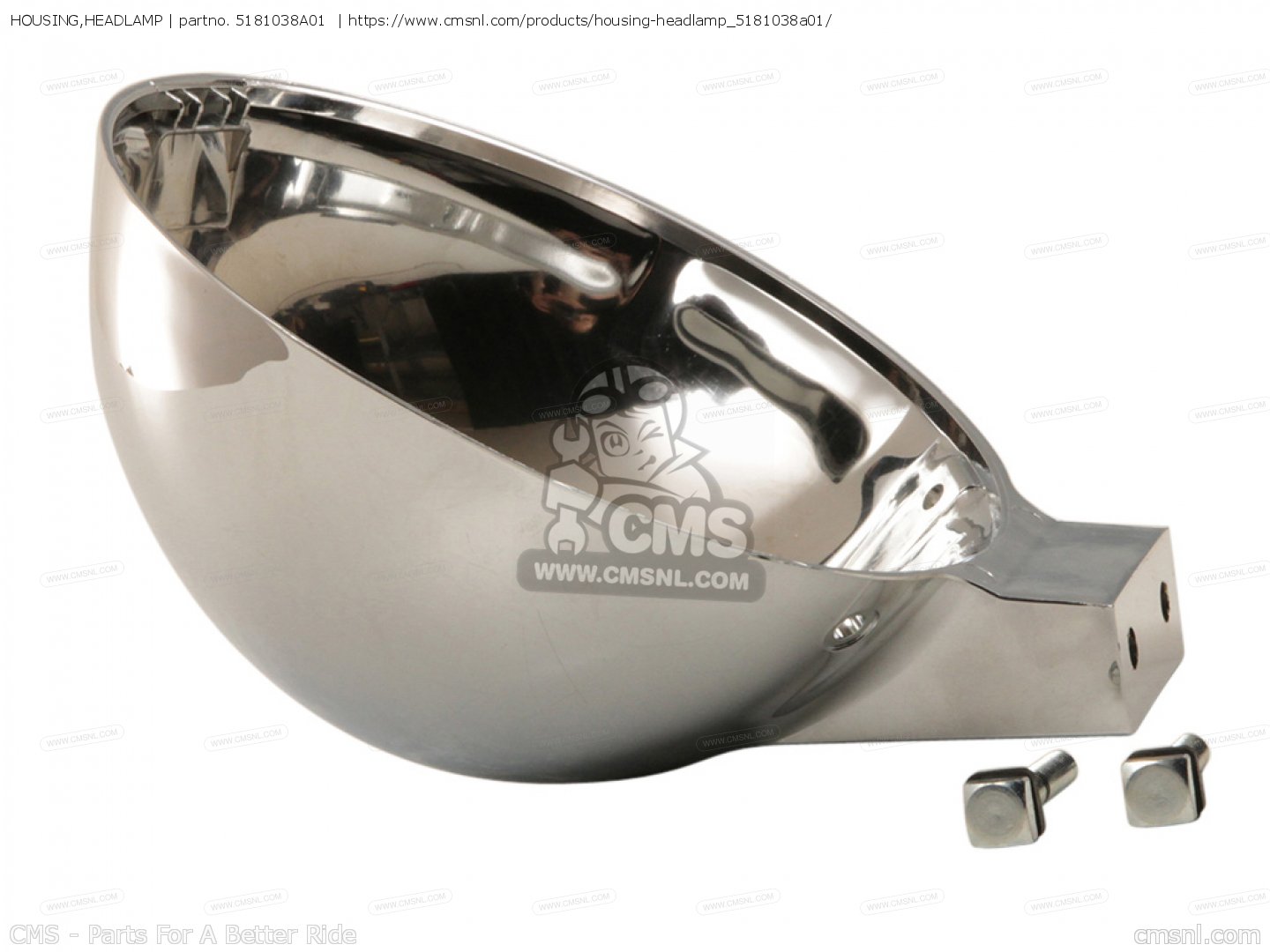 Retainer headlamp suzuki