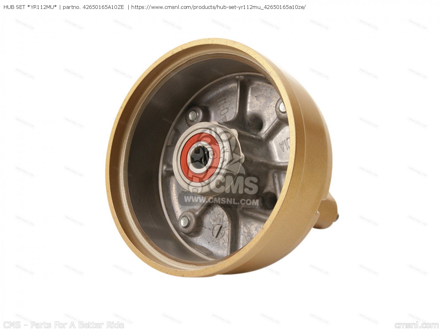 HUB SET *YR112MU* for Honda - order at CMSNL