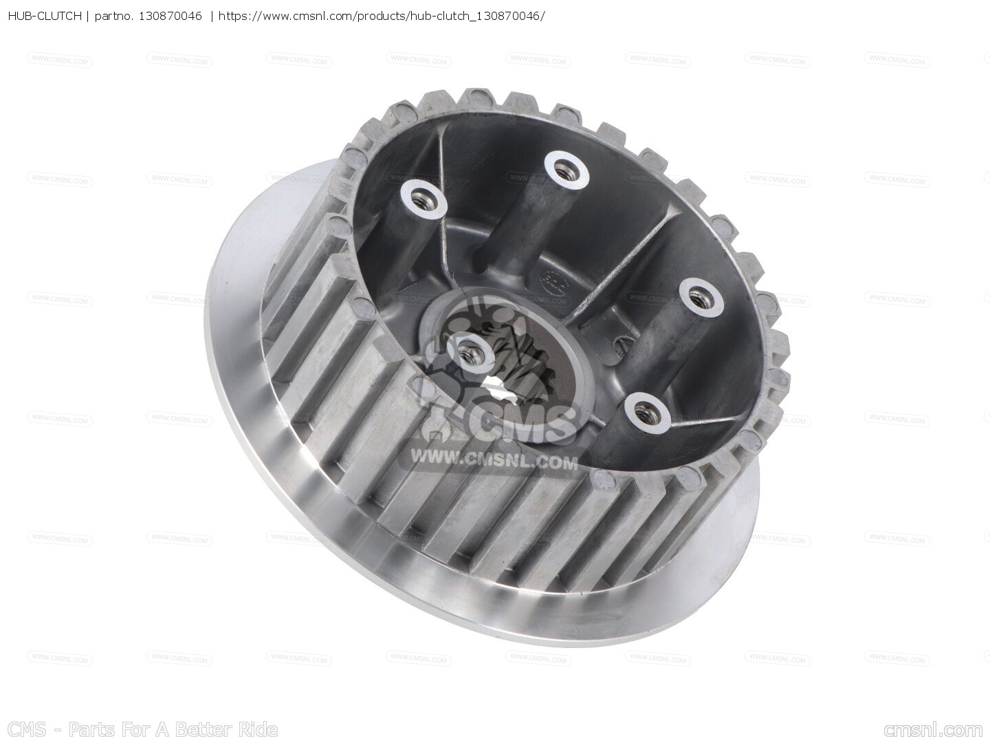 130870046: HUB-CLUTCH Kawasaki - buy the 13087-0046 at CMSNL