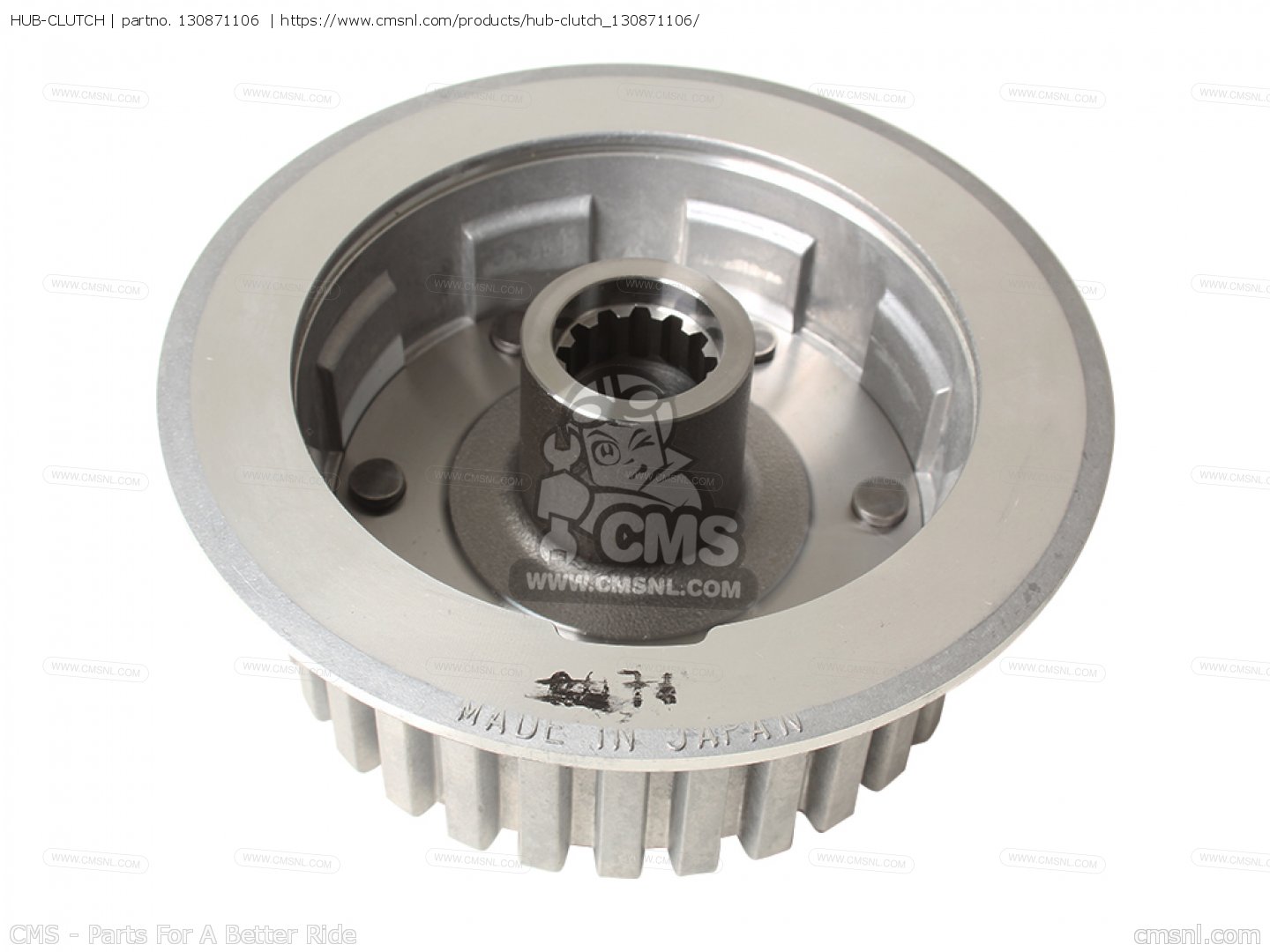 130871106: HUB-CLUTCH Kawasaki - buy the 130871106 at CMSNL