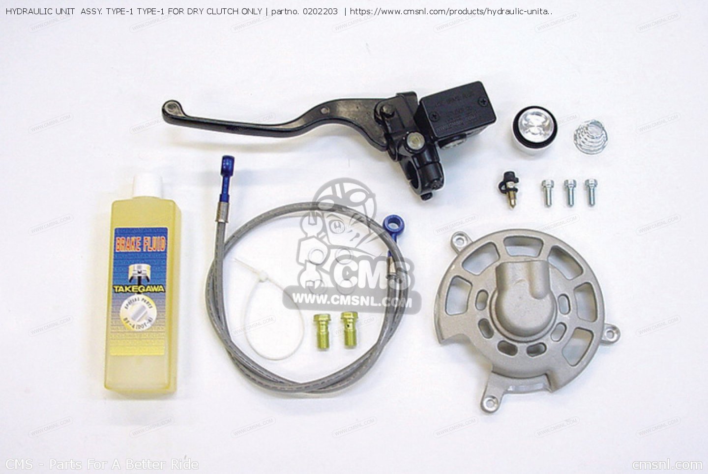 0202203 Hydraulic Unit Assy. Type1 Type1 For Dry Clutch Only