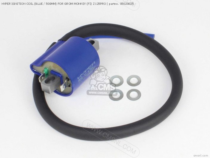 Takegawa HYPER IGNITION COIL (BLUE / 500MM) FOR GROM MONKEY (FI) Z125PRO 05020025