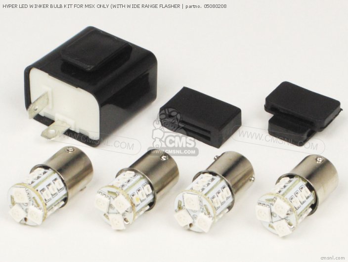 Takegawa HYPER LED WINKER BULB KIT FOR MSX ONLY (WITH WIDE RANGE FLASHER 05080208