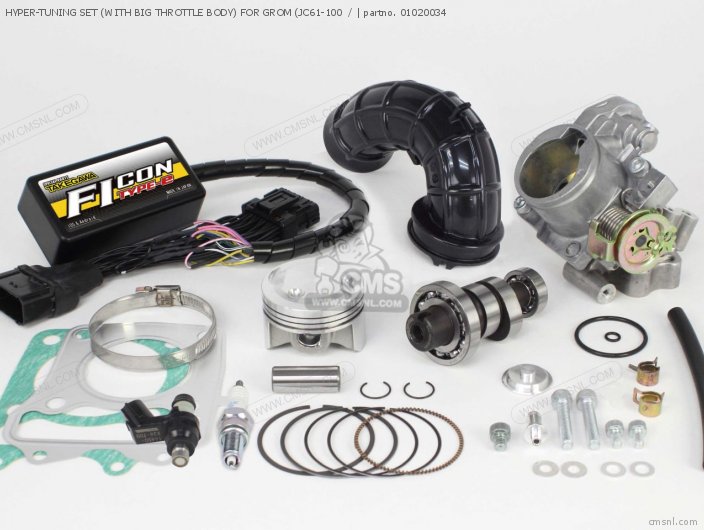 Hyper-tuning Set (with Big Throttle Body) For Grom (jc61-100  / photo